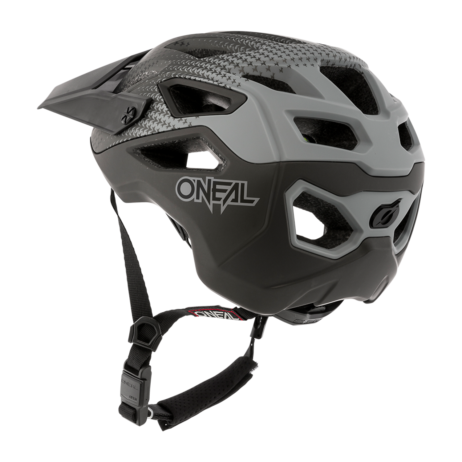 O'Neal PIKE IPX Helmet STARS V.22 black/gray