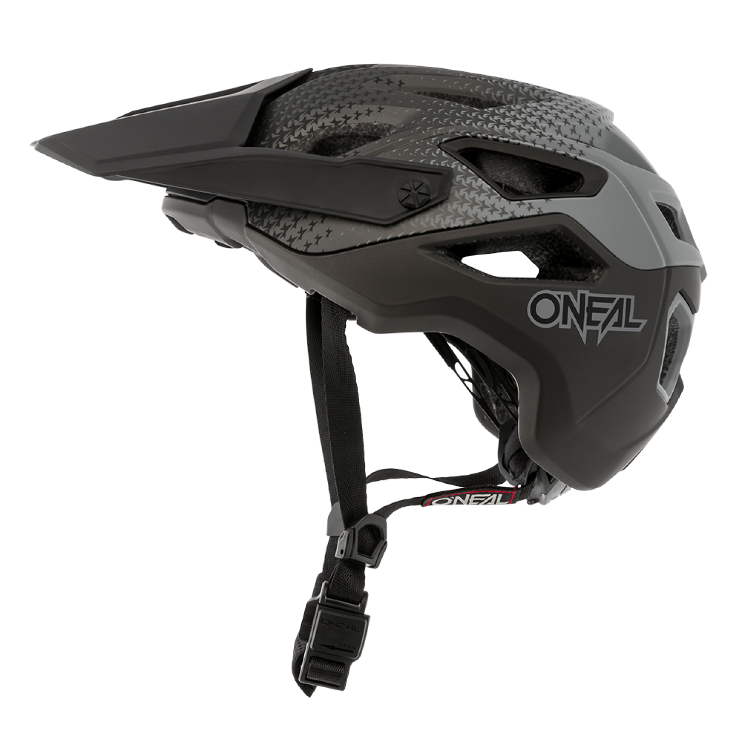O'Neal PIKE IPX Helmet STARS V.22 black/gray
