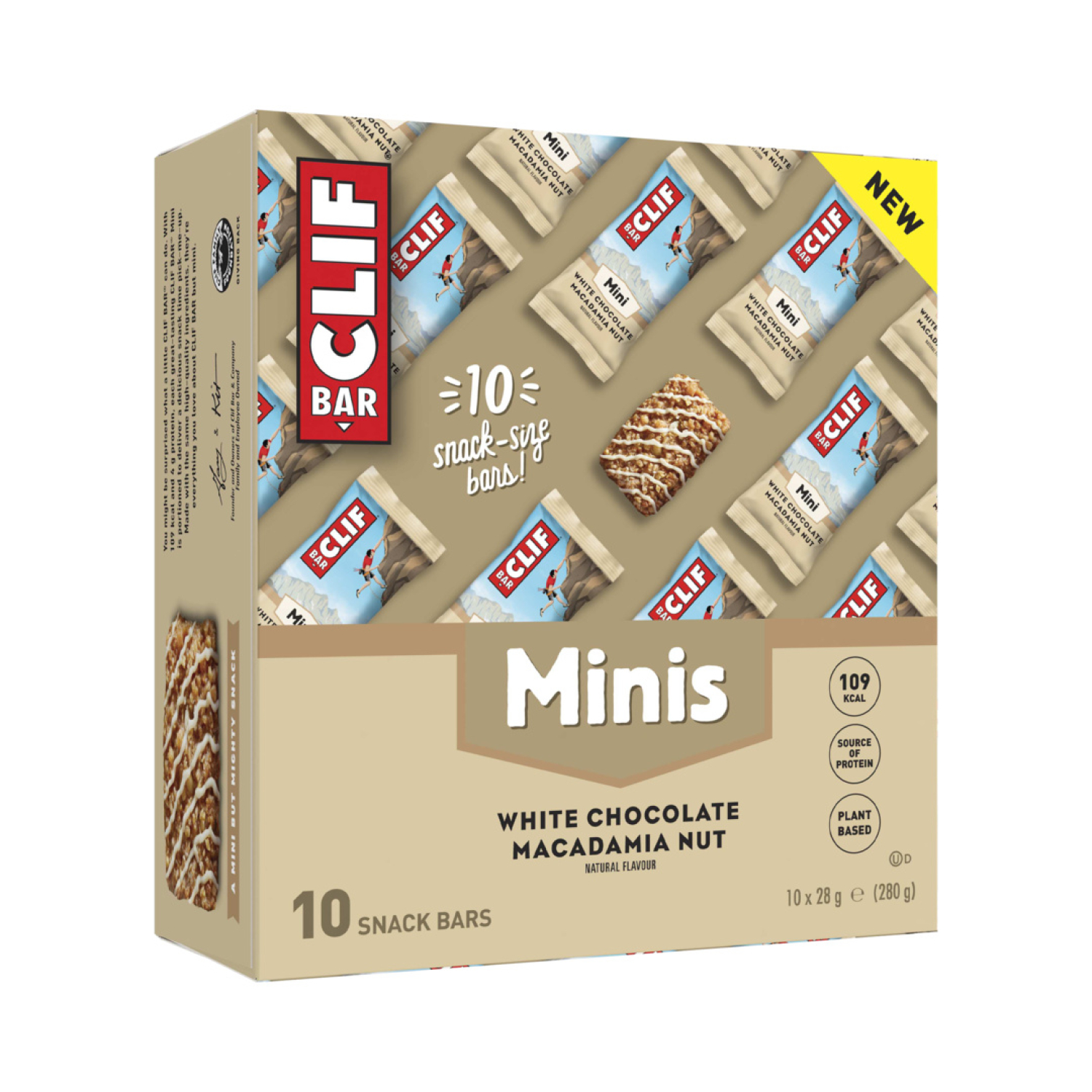 INTERCYCLE Clif Bar Minis White Chocolate Macadamia Nut