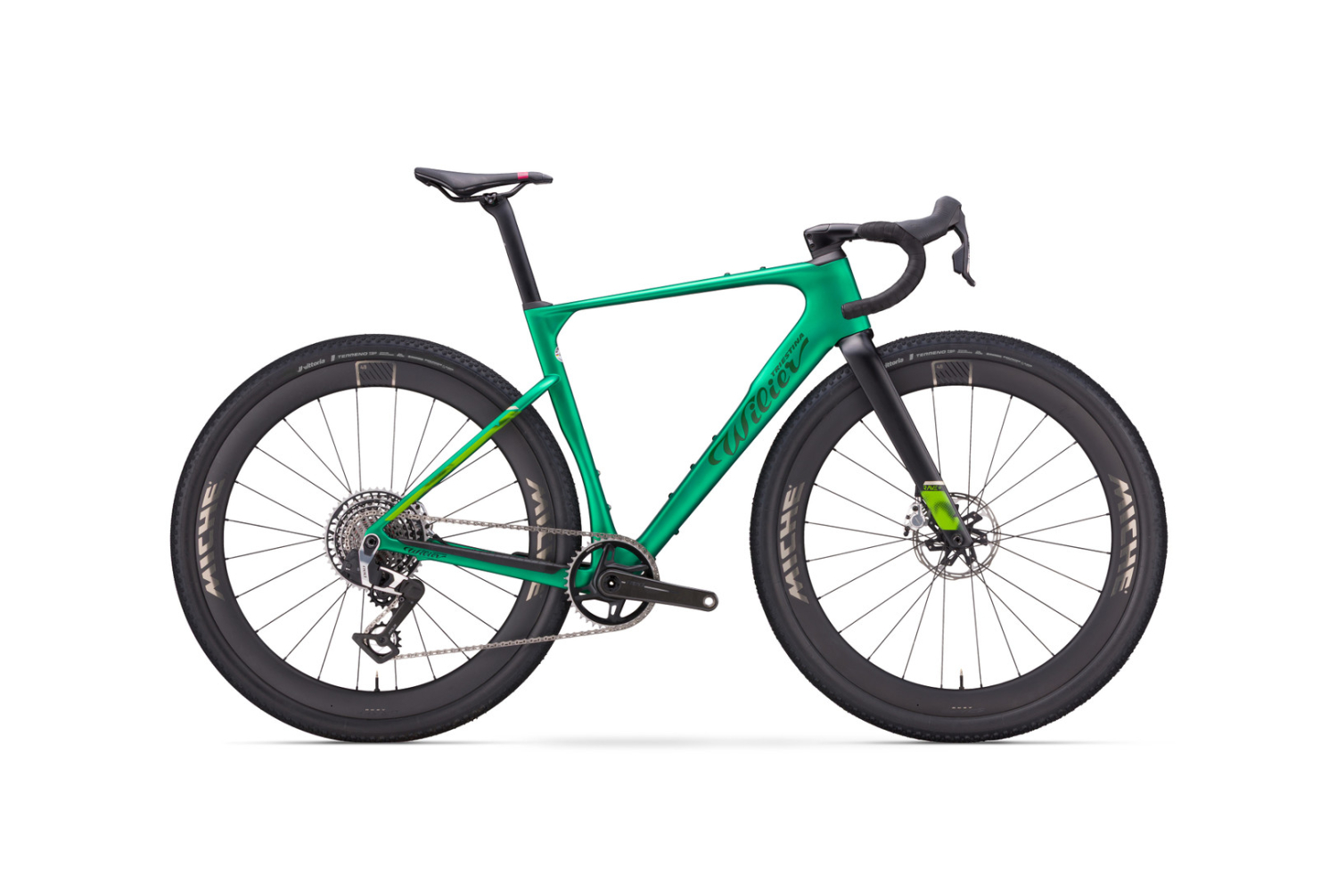 WILIER Gravel RAVE SLR ID2 GRX DI2 1X12  ALL ROAD M PIXEL GREEN MATT