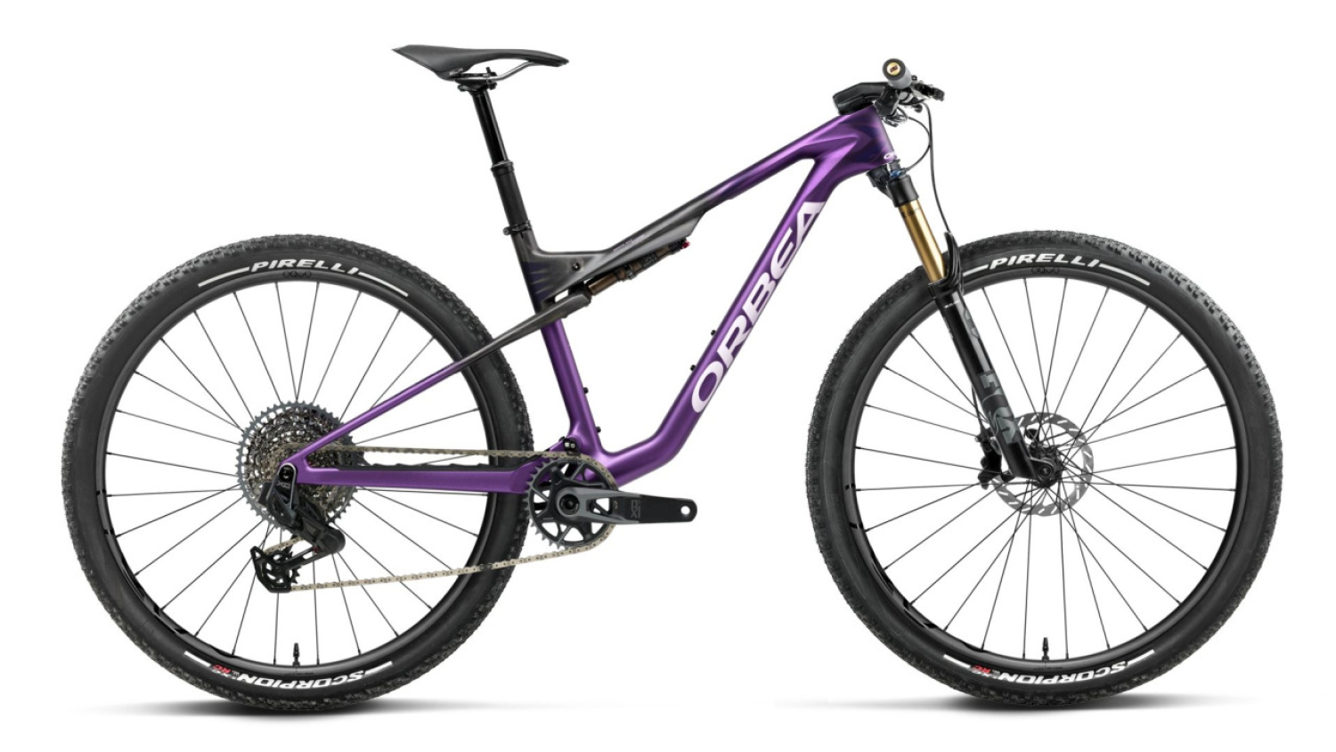 ORBEA OIZ M-TEAM AXS Plum - Black