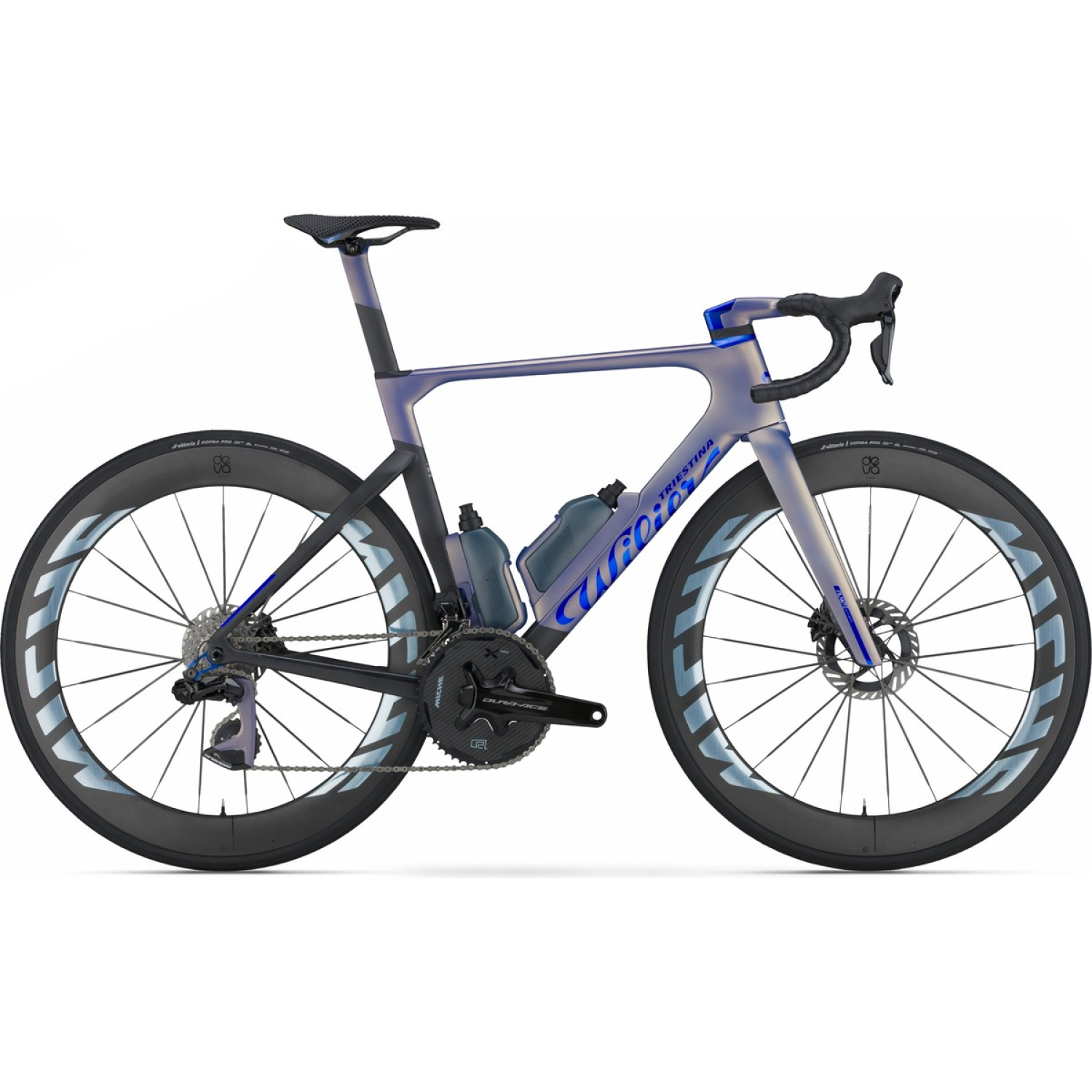 Wilier FILANTE ULTIMATE SHIMANO DURA ACE R9270 DI2 2X12 PWM F38 SOLSTICE BLUE 120°