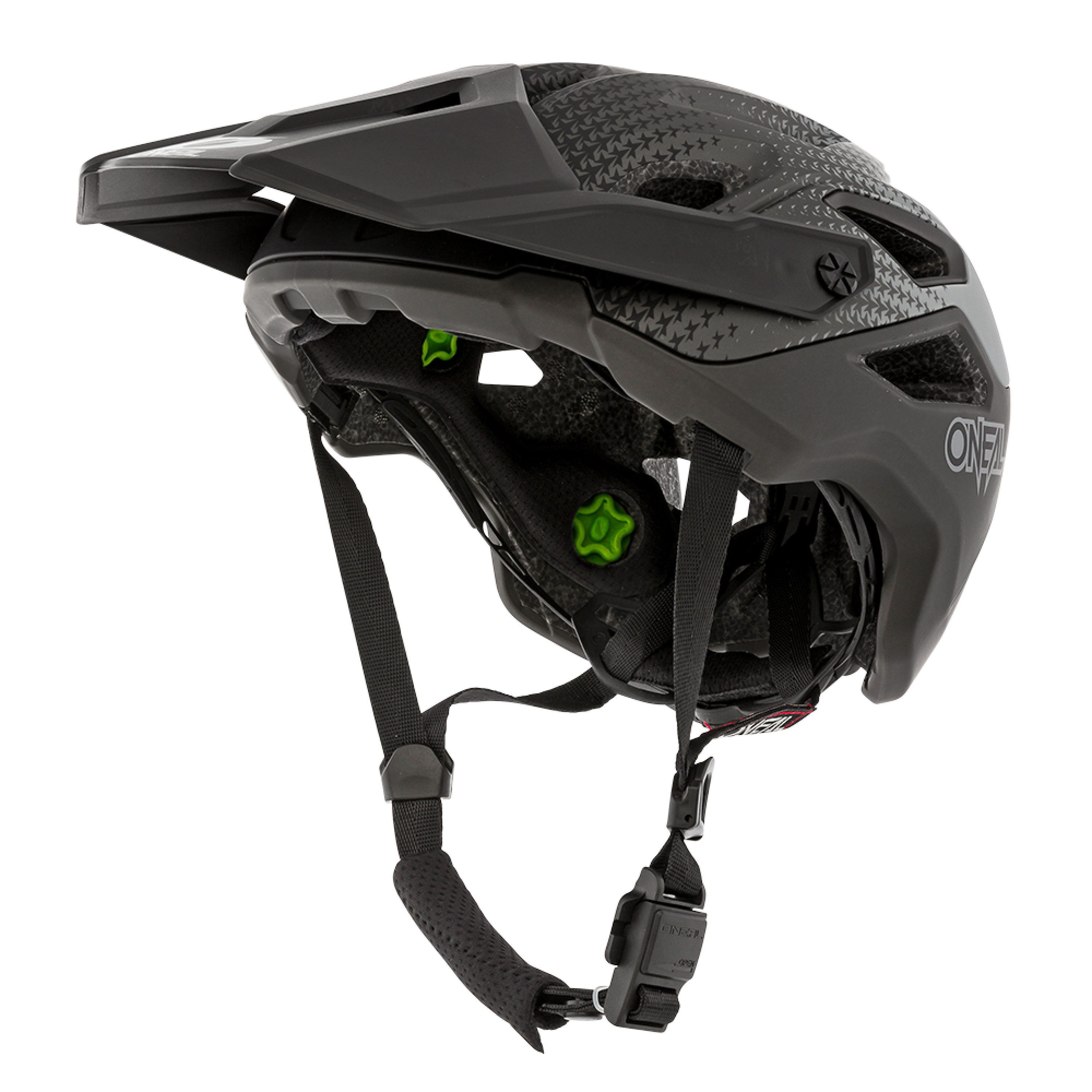 O'Neal PIKE IPX Helmet STARS V.22 black/gray
