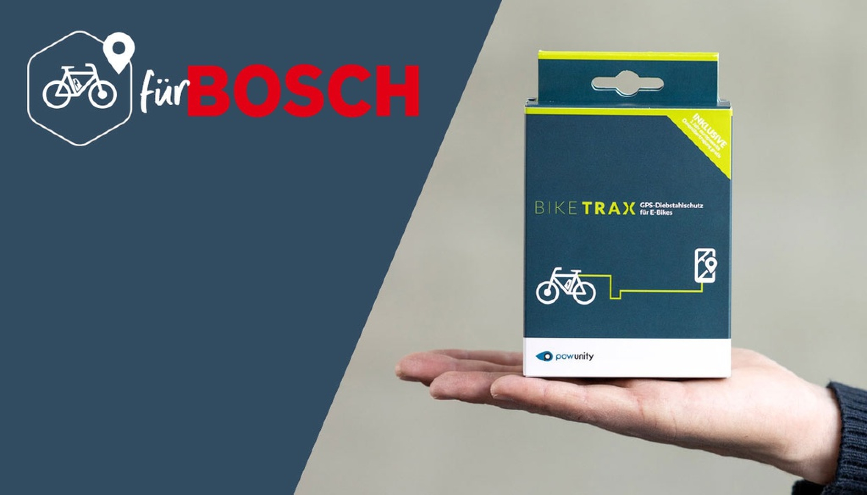 POWUNITY BikeTrax für Bosch E-Bike