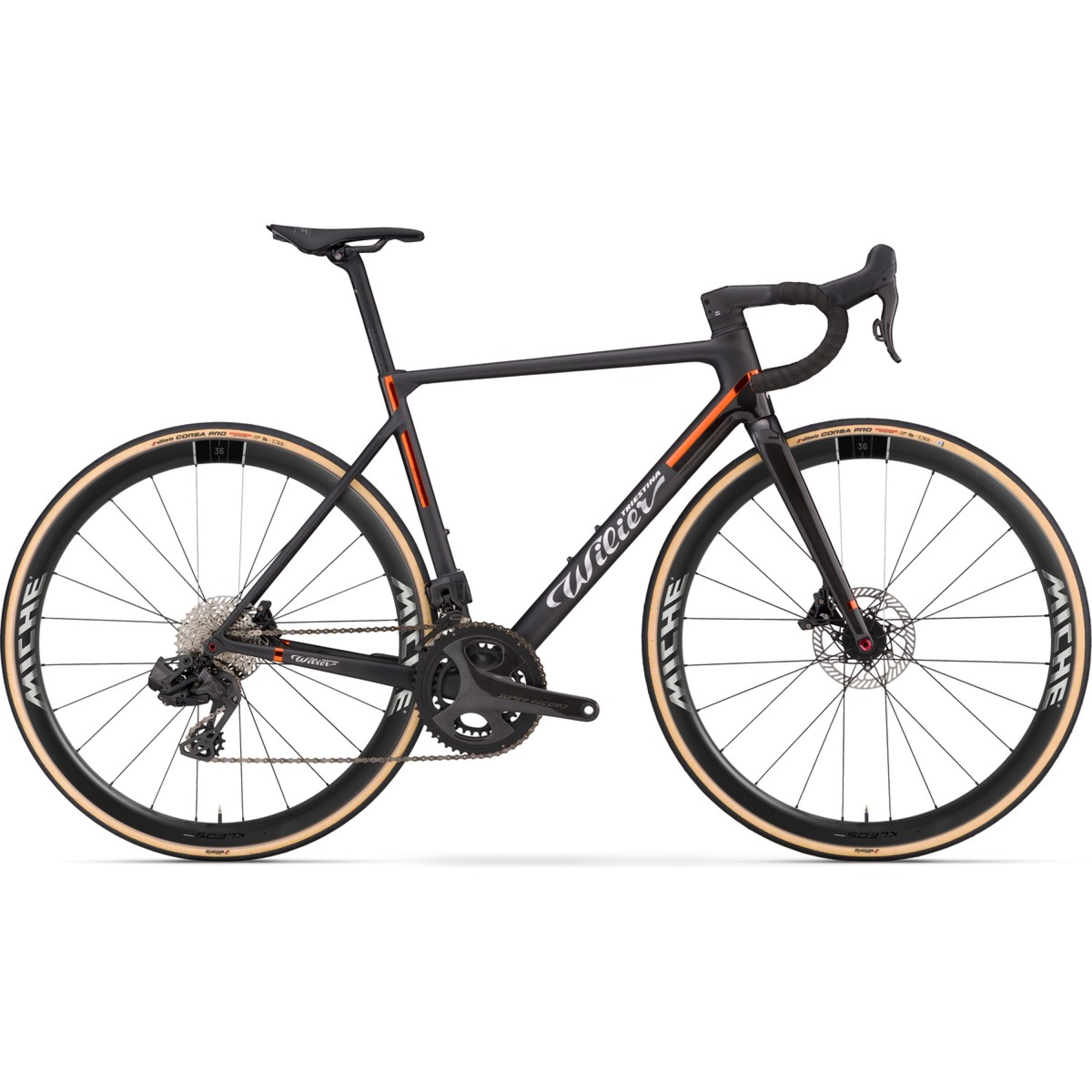 Wilier VERTICALE SLR SRAM FORCE AXS E1 2X12 Q1 CORE BLACK